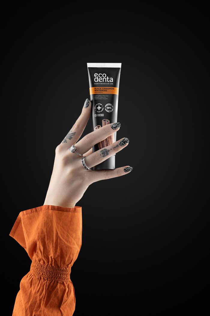 ECODENTA black cinnamon toothpaste