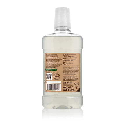 ECODENTA Organic Anti tandplak Munt & Kokos Mondwater